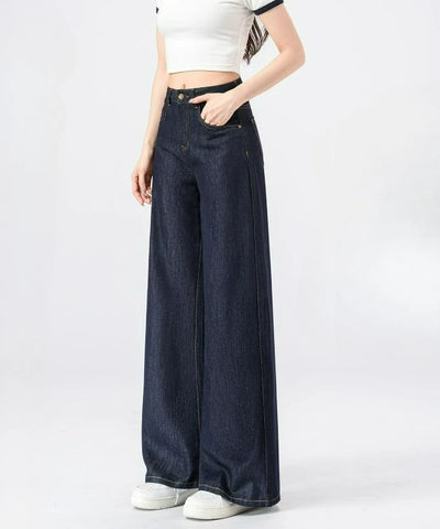 Lightweight Wide-Leg Jeans
