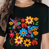 Folk Floral Graphic Tee | MzStar Fashion | view 7