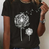 Dandelion Print Tee | MzStar Fashion | view 2