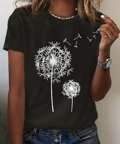 Dandelion Print Tee