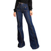 Vintage Slim Flare Jeans | MzStar Fashion | view 4