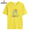 Cartoon Print Oversized Tee | MzStar Fashion