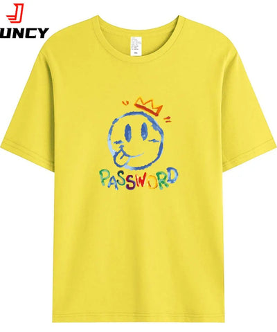 Cartoon Print Oversized Tee | MzStar Fashion