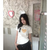 Retro Y2K Print Tee | MzStar Fashion | view 8