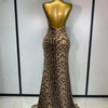 Leopard Sequin Mermaid Maxi Dress | MzStar Fashion | view 4