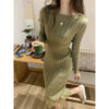 Minimalist Knit Mini Dress | MzStar Fashion