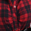 Red Plaid Belted Handkerchief Dress | MzStar Fashion | view 4
