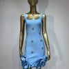 Crystal Flower Bandage Mini Dress | MzStar Fashion | view 7