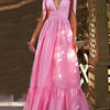 Bowknot Backless Maxi Dress | MzStar Fashion | view 3