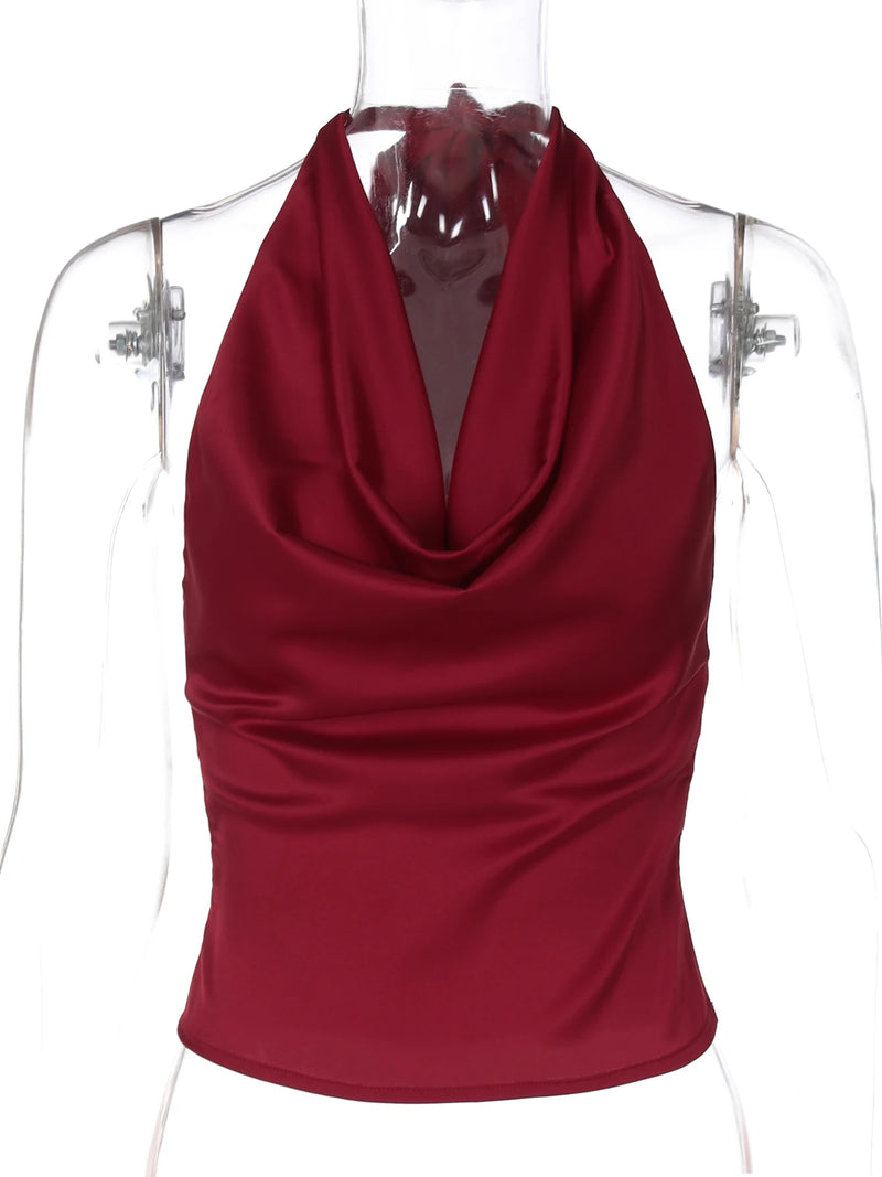 Swing Halter Bandage Top | MzStar Fashion | view 6