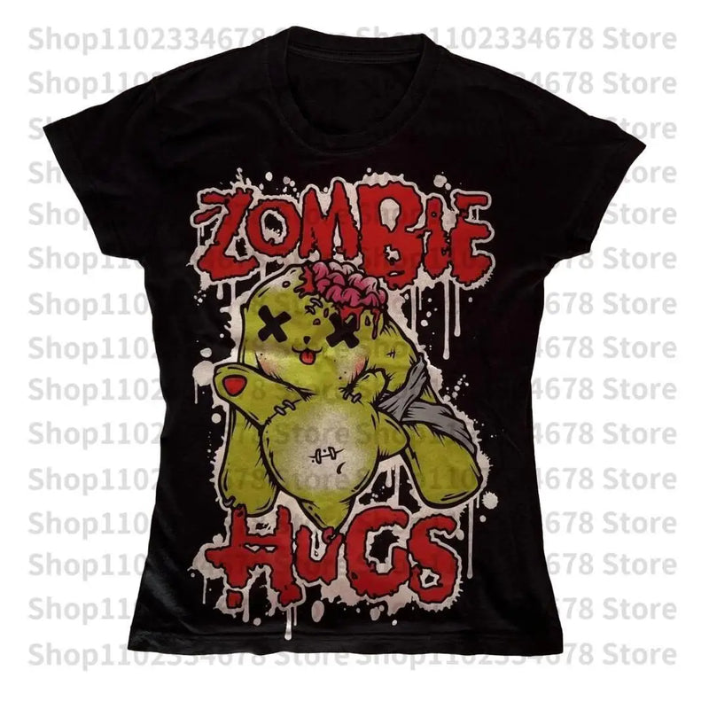Goth Letter Baby Tee | MzStar Fashion | view 5