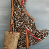 Leopard Button-Front Tank Dress | MzStar Fashion | view 4