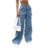 Washed Ankle Cargo Jeans | MzStar Fashion | view 5