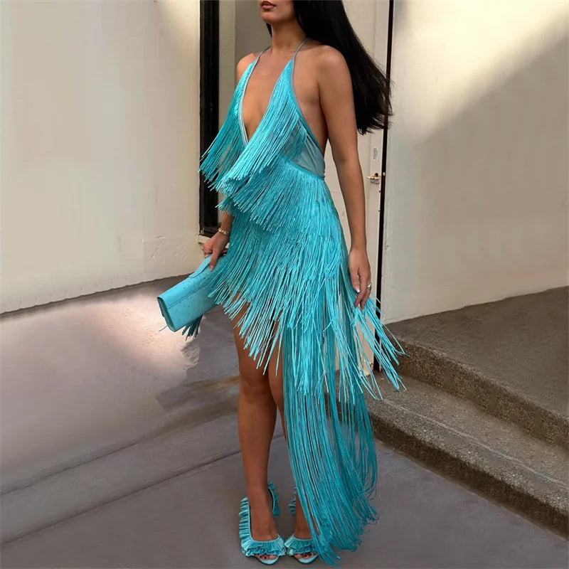 Star Fringe Dress