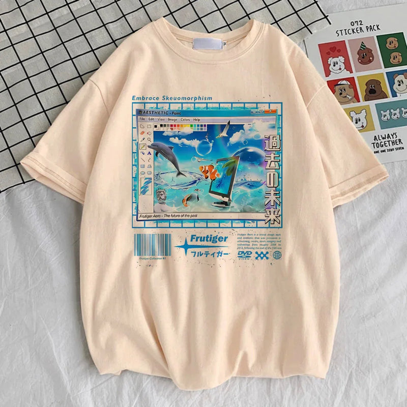 Frutiger Aero Graphic Tee | MzStar Fashion | view 6