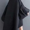 Asymmetric Hem Black Dress | MzStar Fashion | view 4