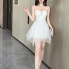 Mesh Strap A-Line Party Dress | MzStar Fashion | view 5