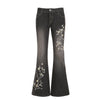 Floral Bootcut Low-Rise Jeans | MzStar Fashion | view 8