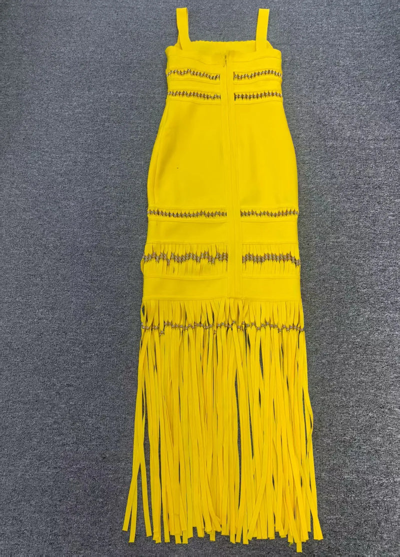 Yellow of Stars Dress