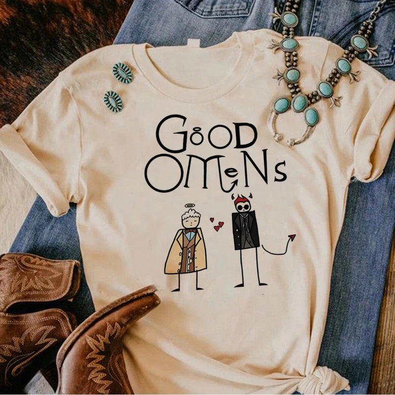 Good Omens Comic Tee | MzStar Fashion | view 8