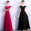 One-Shoulder Cotton Evening Gown | MzStar Fashion | view 6
