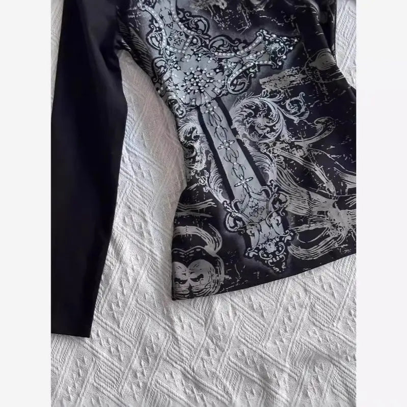 Slim Y2K Long-Sleeve Tee | MzStar Fashion | view 5