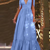 Bowknot Backless Maxi Dress | MzStar Fashion | view 5