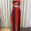 Tie-Dye Cut-Out Maxi Dress | MzStar Fashion | view 5