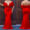 Off-Shoulder Bodycon Evening Maxi Dress | MzStar Fashion | view 4