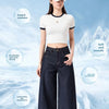 Lightweight Wide-Leg Jeans | MzStar Fashion | view 6