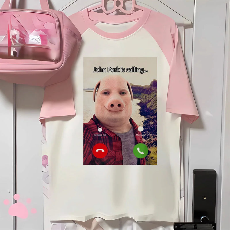 John Pork Graphic Tee | MzStar Fashion | view 8