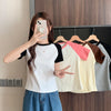 Color-Block Raglan Tee | MzStar Fashion | view 5
