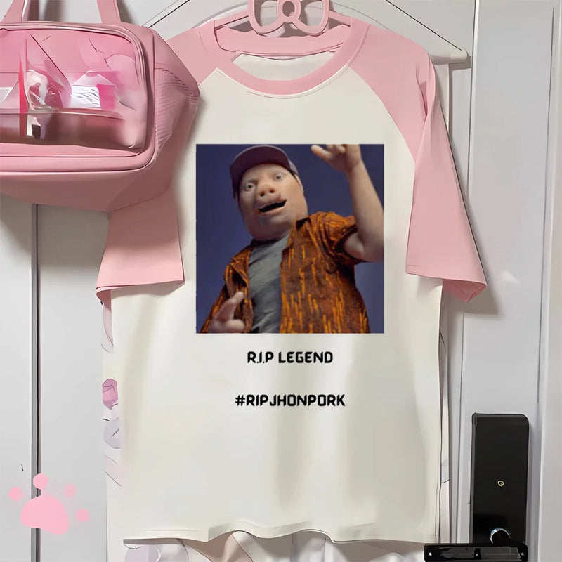 John Pork Graphic Tee | MzStar Fashion | view 4