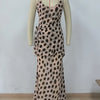 Polka Dot Mesh Slip Midi Dress | MzStar Fashion | view 8