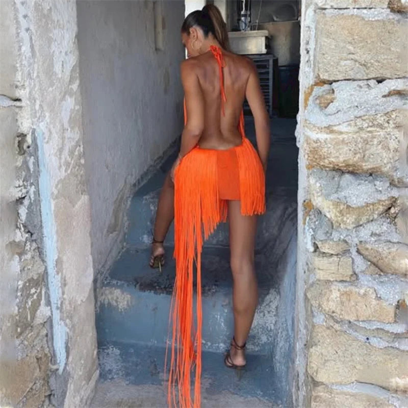 Star Fringe Dress