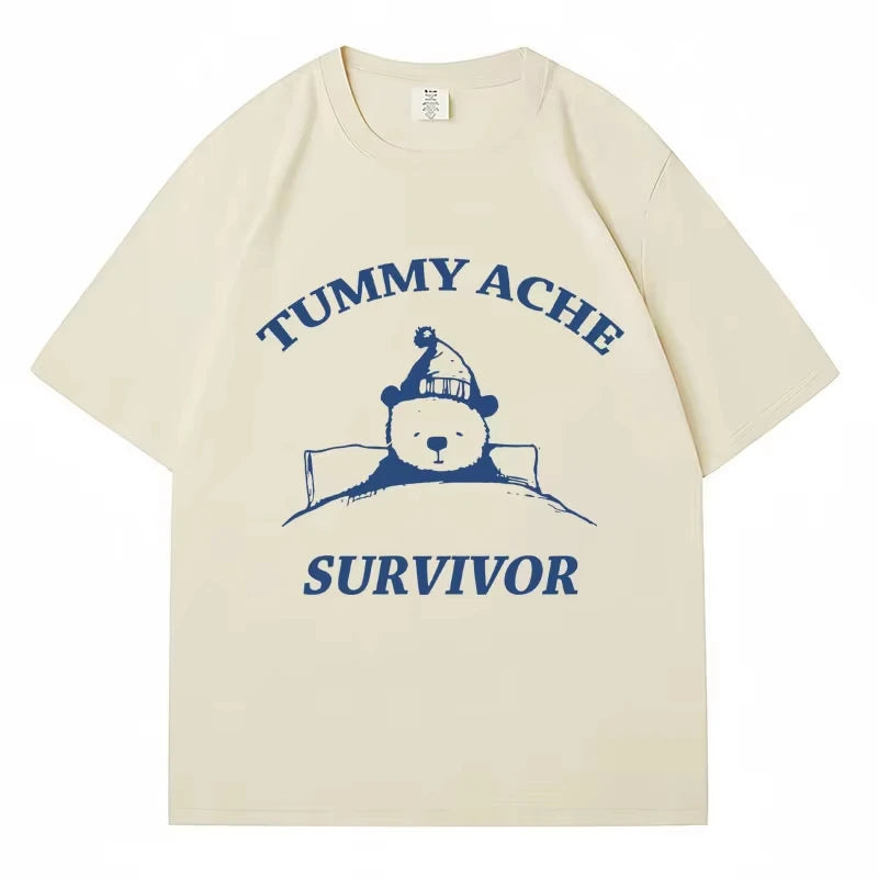 Tummy Ache Survivor Tee | MzStar Fashion