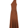 One-Shoulder Flowing Maxi Dress | MzStar Fashion