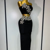 Flower Diamond Bandage Maxi Set | MzStar Fashion | view 2
