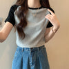 Color-Block Raglan Tee | MzStar Fashion