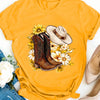 Cowboy Boots Western Tee | MzStar Fashion | view 6