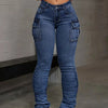 Hip-Lift Stretch Jeans | MzStar Fashion | view 7