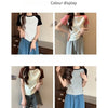 Color-Block Raglan Tee | MzStar Fashion | view 7
