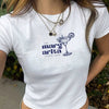 Martini Print Y2K Tee | MzStar Fashion | view 7