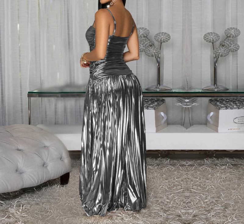 Sparkle Strap Sequin Mini Dress | MzStar Fashion | view 8