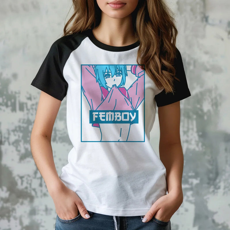 Femboy Japanese Graphic Tee | MzStar Fashion | view 8
