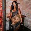 Leopard Lace Fishtail Maxi Dress | MzStar Fashion | view 4
