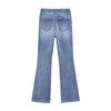 Metal Button Flared Jeans | MzStar Fashion | view 7