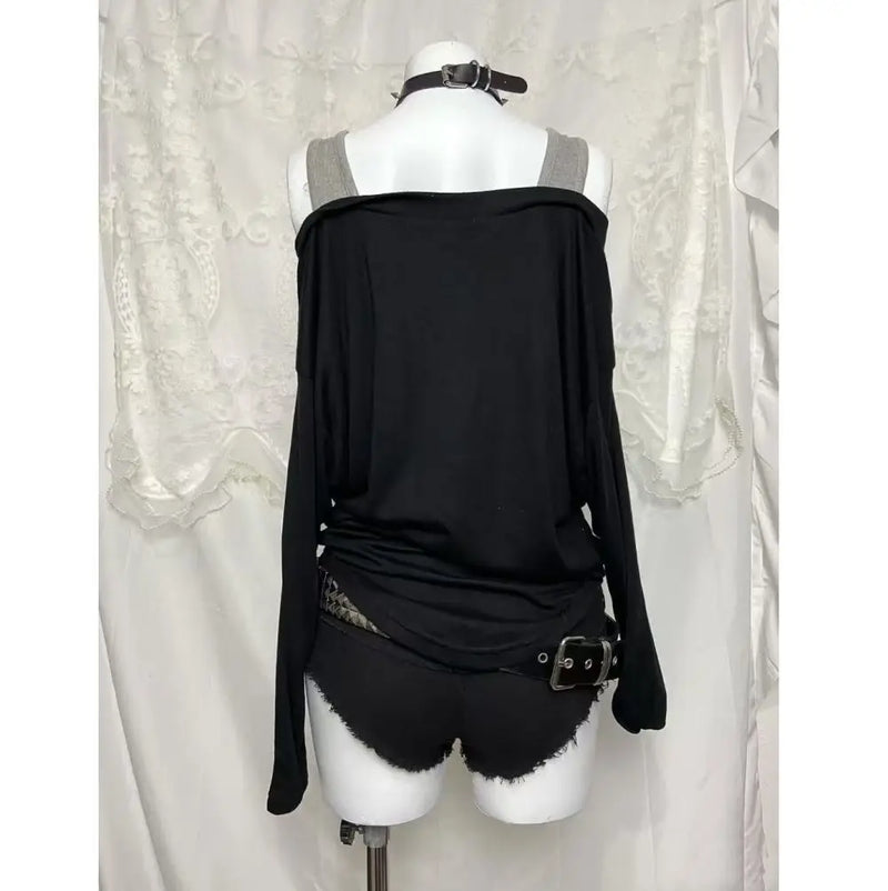 Slim Y2K Long-Sleeve Tee | MzStar Fashion | view 8