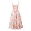 Pink Floral Ribbon Tank Dress | MzStar Fashion | view 4