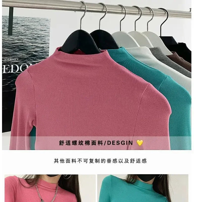 Sleeveless Turtleneck Crop Top | MzStar Fashion | view 3